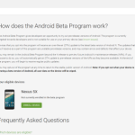 Android N : Google lance son Android Beta Program, la meilleure façon de tester la nouvelle version d’Android Android N : Google lance son Android Beta Program, la meilleure façon de tester la nouvelle version d’Android