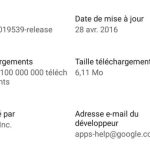 Le Play Store indique maintenant clairement la taille des mises à jour des applications Le Play Store indique maintenant clairement la taille des mises à jour des applications