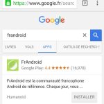 Le moteur de recherche Google comporte désormais un onglet dédié aux applications Le moteur de recherche Google comporte désormais un onglet dédié aux applications