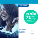 Bonne affaire : Bouygues Telecom propose un forfait 20 Go à 7,49 euros pour une seconde ligne Bonne affaire : Bouygues Telecom propose un forfait 20 Go à 7,49 euros pour une seconde ligne
