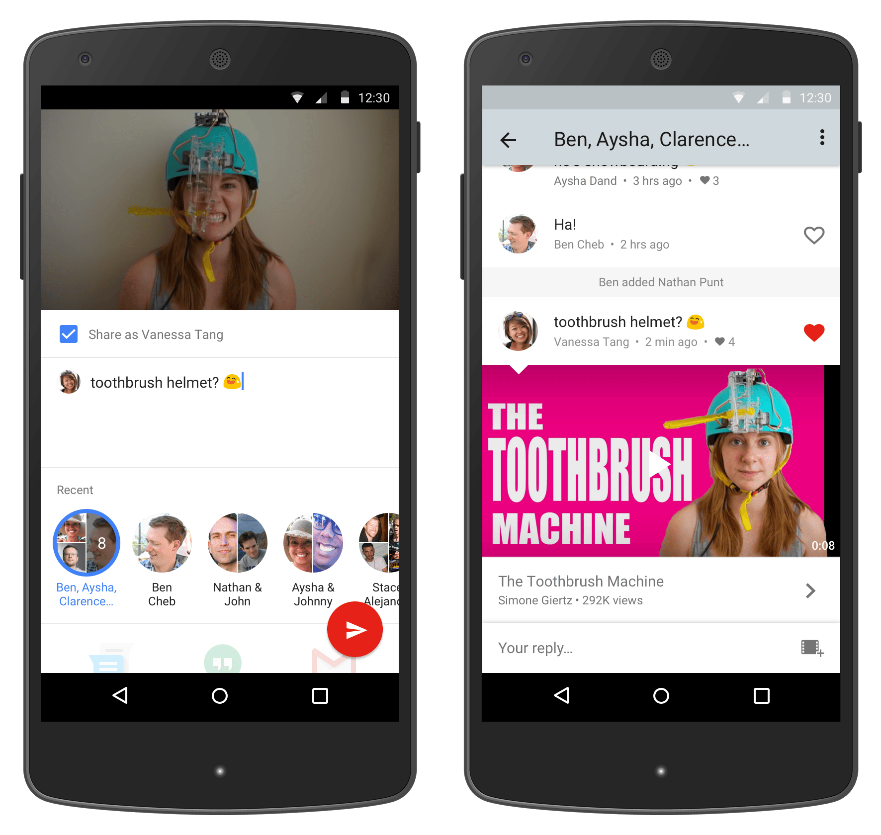 youtube-partage-messagerie-privee
