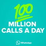 WhatsApp, c’est 100 millions d’appels par jour WhatsApp, c’est 100 millions d’appels par jour