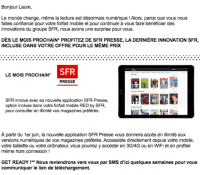 SFR Presse SFR RED