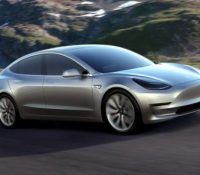 Tesla Model 3 gris