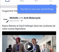 Facebook propose le visionnage de vidéo hors ligne
