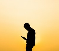 Smartphone soleil