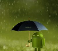 android-rain