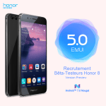 Honor 8 : la bêta d’EMUI 5.0 sous Android 7.0 Nougat arrive en France Honor 8 : la bêta d’EMUI 5.0 sous Android 7.0 Nougat arrive en France