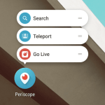 Periscope 1.8.1 ajoute de nouveaux raccourcis et options de diffusion sous Android 7.1