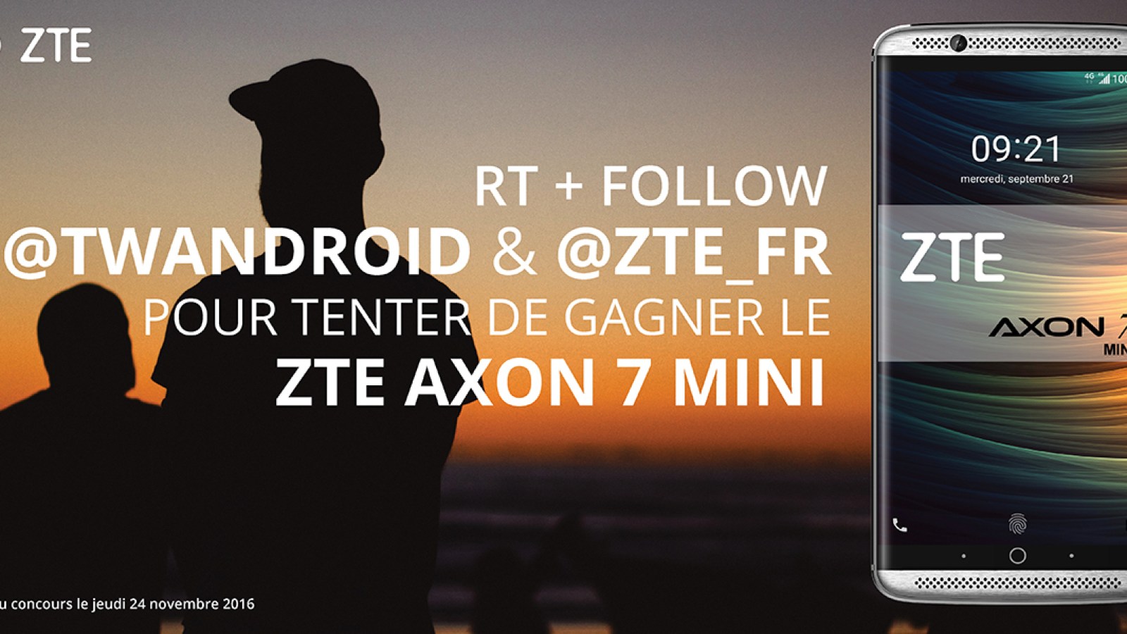 Concours : Un ZTE Axon 7 et un Axon 7 Mini à gagner — Frandroid