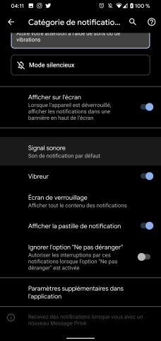Sonnerie Android 10