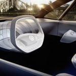 Volkswagen va dévoiler une voiture autonome au volant rétractable Volkswagen va dévoiler une voiture autonome au volant rétractable