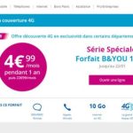B&You lance des promotions géolocalisées sur les régions où la 4G est déployée B&You lance des promotions géolocalisées sur les régions où la 4G est déployée