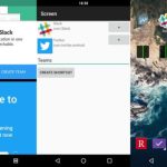 Screens vous permet de lancer simultanément deux applications en écran partagé Screens vous permet de lancer simultanément deux applications en écran partagé