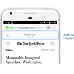 Google AMP permet désormais d’afficher et de partager les liens originaux Google AMP permet désormais d’afficher et de partager les liens originaux