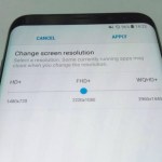 Samsung Galaxy S8 : on pourra réduire la définition pour prolonger l’autonomie Samsung Galaxy S8 : on pourra réduire la définition pour prolonger l’autonomie