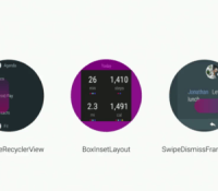 Les composants graphiques d'Android Wear seront disponibles sur toutes les plateformes