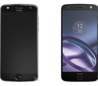 Le supposé Moto Z2 (2017), et le Moto Z (2016)