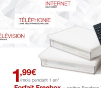 Du triple play pour 2 euros/mois pendant 1 an