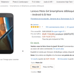 🔥 Bon plan : le Lenovo Moto G4 à 159 euros sur Amazon 🔥 Bon plan : le Lenovo Moto G4 à 159 euros sur Amazon
