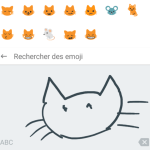 Gboard : dessinez pour trouver des émojis