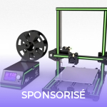 L&rsquo;imprimante 3D Anet E10 est disponible à 254,23 euros