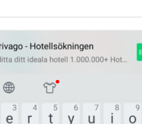 Pub clavier HTC