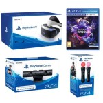 🔥 Prime Day : Pack PlayStation VR + Camera + Jeu PS4 VR Worlds + Paire PS Move à 449,99 euros au lieu de 538,55 euros sur Amazon 🔥 Prime Day : Pack PlayStation VR + Camera + Jeu PS4 VR Worlds + Paire PS Move à 449,99 euros au lieu de 538,55 euros sur Amazon