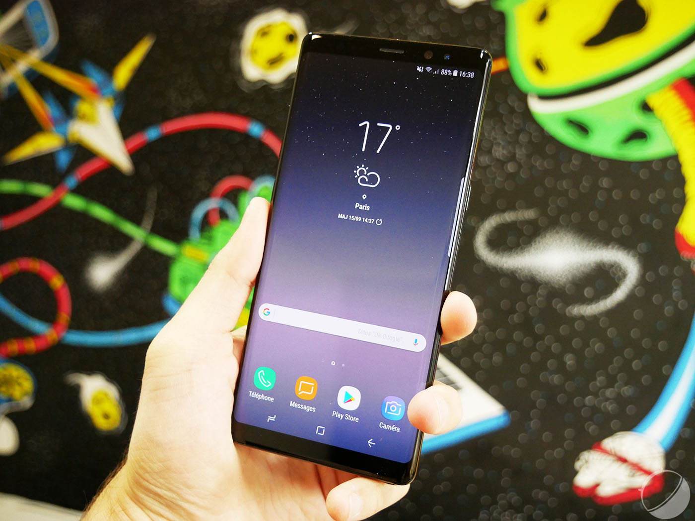 Le Galaxy Note 8 de Samsung