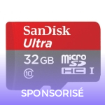 🔥 Bon plan : une carte microSD Sandisk 32 Go classe 10 à 11 euros au lieu de 25 euros 🔥 Bon plan : une carte microSD Sandisk 32 Go classe 10 à 11 euros au lieu de 25 euros