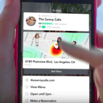Snapchat Context Cards : Google Maps, Uber, TripAdvisor pour les snaps géolocalisés Snapchat Context Cards : Google Maps, Uber, TripAdvisor pour les snaps géolocalisés