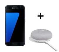 samsung-galaxy-s7-noir-google-home-mini-blanc