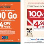 🔥 Bon plan : forfait 100 Go à partir de 4,99 euros par mois chez Crédit Mutuel Mobile et CIC Mobile 🔥 Bon plan : forfait 100 Go à partir de 4,99 euros par mois chez Crédit Mutuel Mobile et CIC Mobile