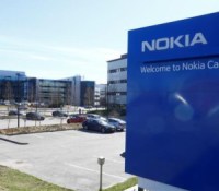 A Nokia sign is seen at the company's headquarters in Espoo, Finland, May 5, 2017. REUTERS/Ints Kalnins