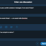 Twitter : comment publier plusieurs messages « à dérouler » en une seule fois Twitter : comment publier plusieurs messages « à dérouler » en une seule fois