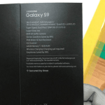 Samsung Galaxy S9 : une boite prétend révéler des caractéristiques très intéressantes Samsung Galaxy S9 : une boite prétend révéler des caractéristiques très intéressantes