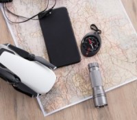 Le DJI Mavic Air quand ses bras sont repliés 
