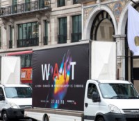 Huawei P20 camion publicité