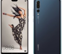 Huawei P20 Pro blue press render
