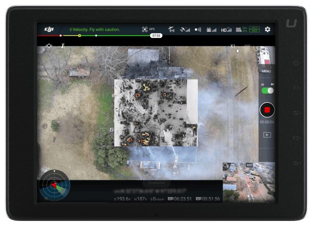 Structure Fire UI screengrab