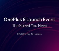 OnePlus 6 lauch