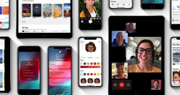 La photo de famille pour la sortie d'iOS 12 en 2018 // Source : Apple La photo de famille pour la sortie d'iOS 12 en 2018 // Source : Apple
