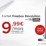 Forfait Freebox Révolution : une nouvelle vente privée sur la meilleure box de Free (avec TV by Canal Panorama) Forfait Freebox Révolution : une nouvelle vente privée sur la meilleure box de Free (avec TV by Canal Panorama)