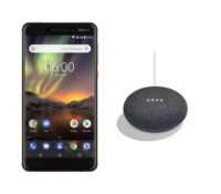 nokia 6 (2018) avec google home mini