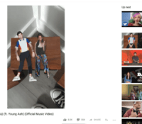 YouTube nouveau lecteur vidéo verticale