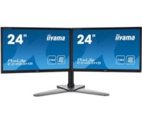 deux écran Iiyama + support double bras