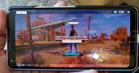 Fortnite sur Pixel 2 XL par XDA