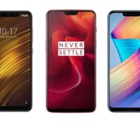 Pocophone F1 vs OnePlus 6 vs Honor Play