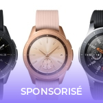 La montre connectée Samsung Galaxy Watch est disponible à l&rsquo;achat sur Rue du Commerce