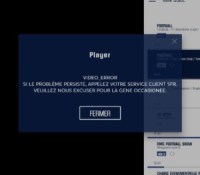 SFR RMC SPORT Erreur SFR RMC SPORT Erreur